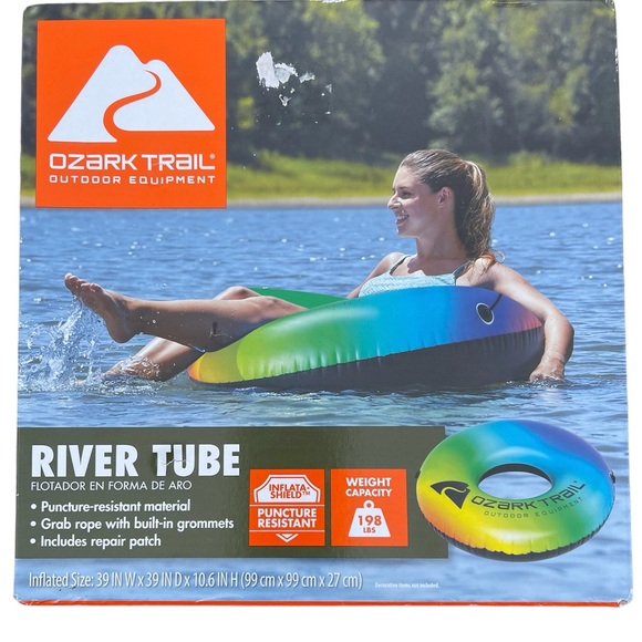 Park Trail River Tube Outdoor Water Equipment PoolRiver Beach Repair Patch NEW - Picture 2 of 2